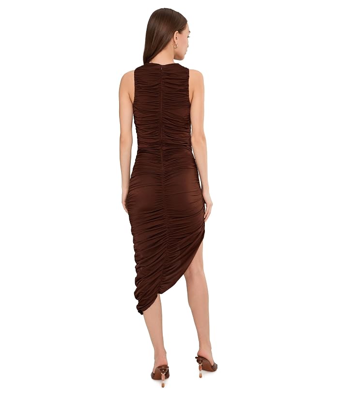 Avec Les Filles Sleeveless Jersey Twist Midi Dress - Image 4