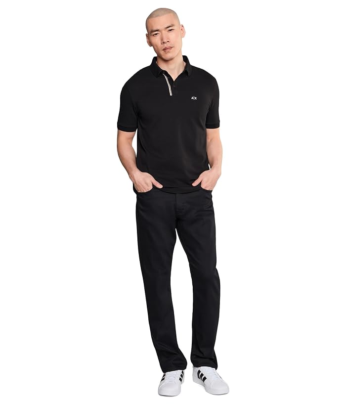 Armani Exchange Cotton Piquet Polo - Image 2