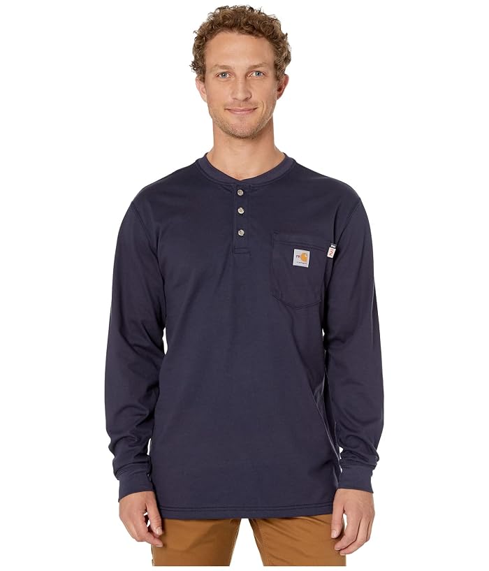Carhartt Flame-Resistant (FR) Force Cotton Long Sleeve Henley