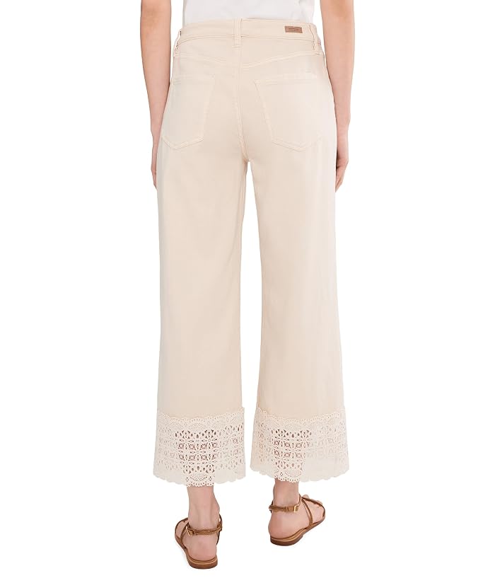 Liverpool Los Angeles Mid-Rise Stride Wide Leg Pant With Lace Trim 27" Inseam - Image 4