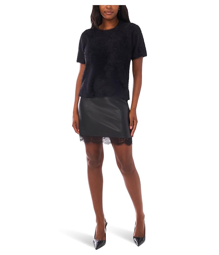 Vince Camuto Eyelashshort Sleeve Crew Neck - Image 3