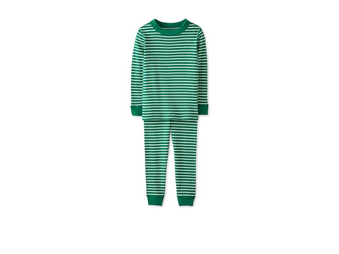 Hanna Andersson Striped Long John Pajama Set (Infant/Toddler/Little Kid/Big Kid) - Image 4