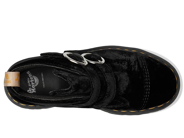 Dr. Martens Vegan Devon Velvet Platform Boots - Image 2