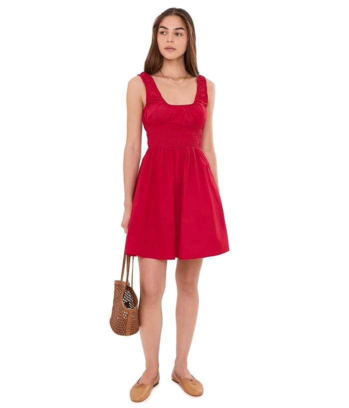 Faherty Coastal Poplin Sunseeker Mini Dress - Image 2