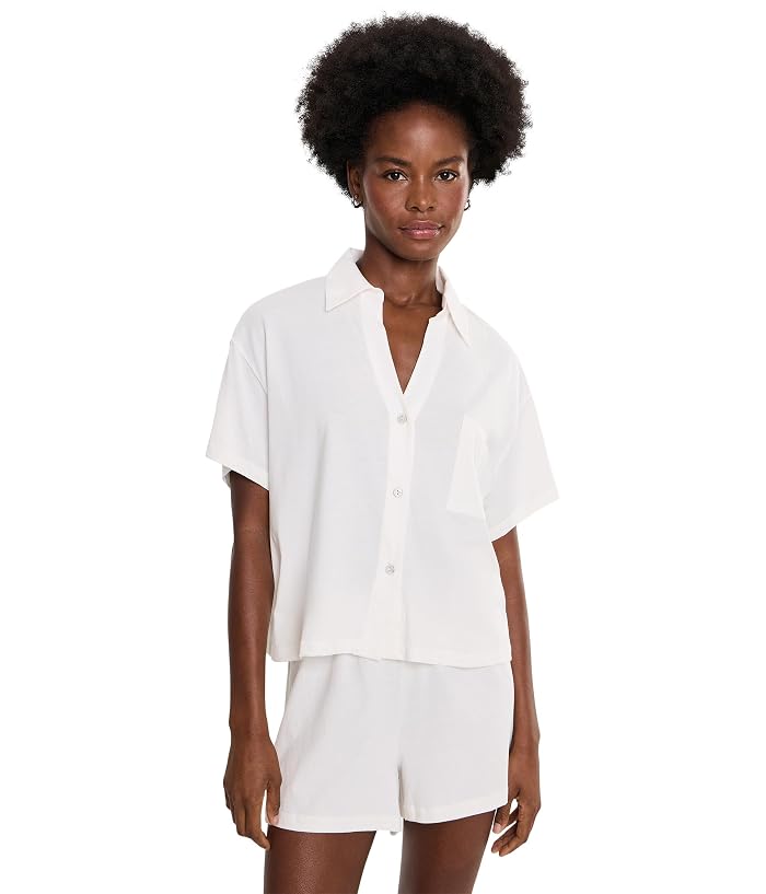 Eberjey Pima Cotton Shorts PJ Set