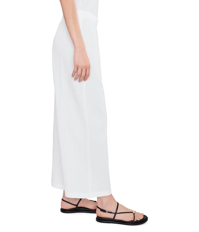 Eileen Fisher Organic Cotton Pucker Ankle Wide Pants - Image 3