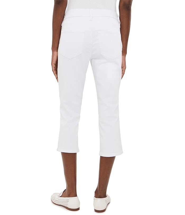 NYDJ Petite Chloe Capri In Optic White - Image 4