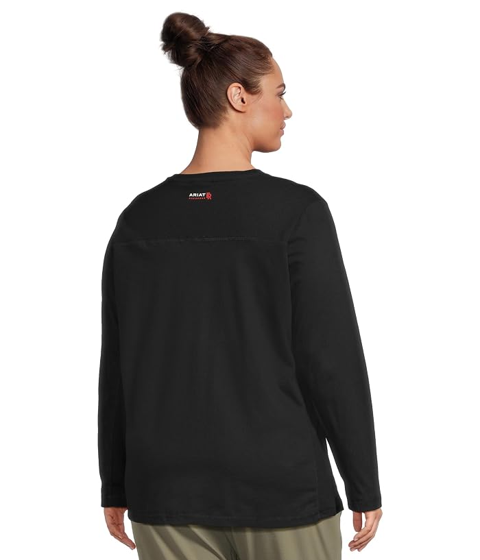 Ariat Work Plus Size FR AC Crew Top - Image 3