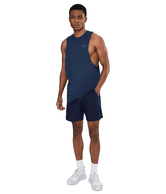 Under Armour Logo Cutoff Tank - Image 2
