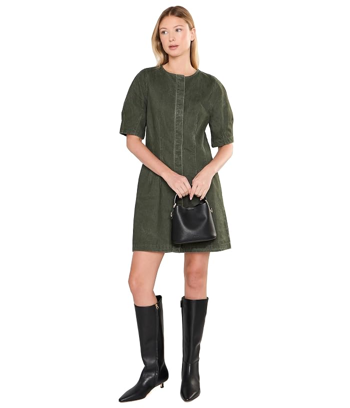 Lilla P Washed Twill Full Sleeve Shirt Dress - Image 2
