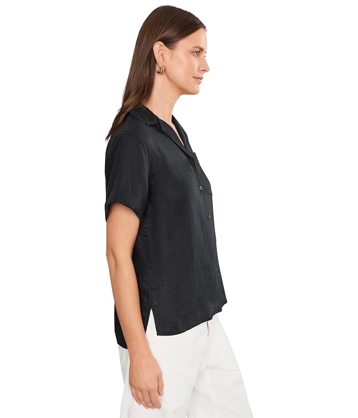 Lauren Ralph Lauren Linen Short Sleeve Camp Shirt - Image 3