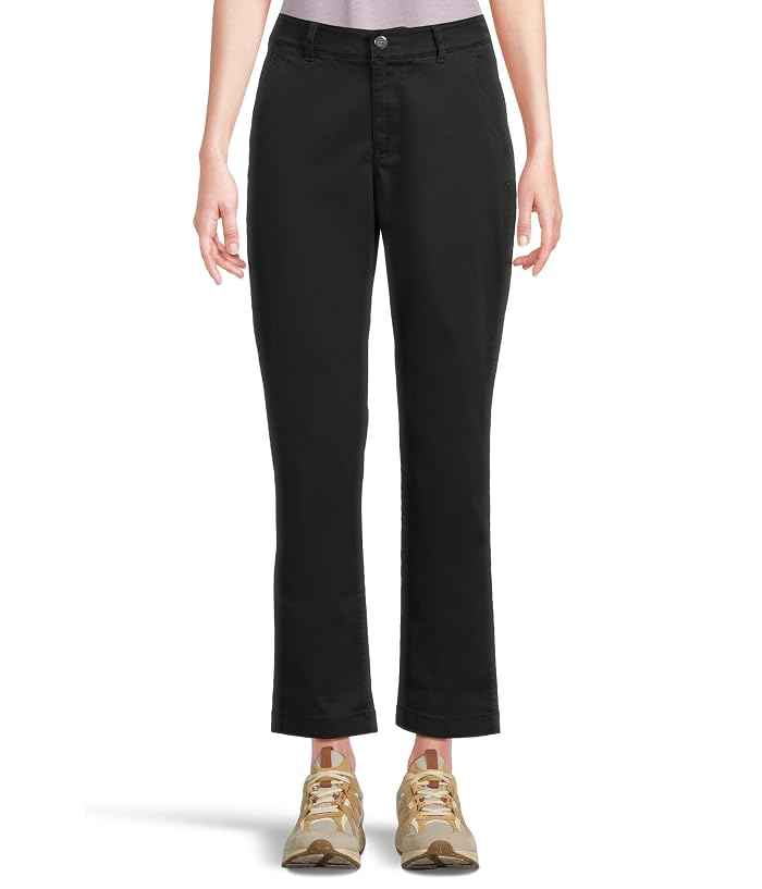 L.L.Bean Comfort Stretch Pants Mid-Rise Straight-Leg Chino
