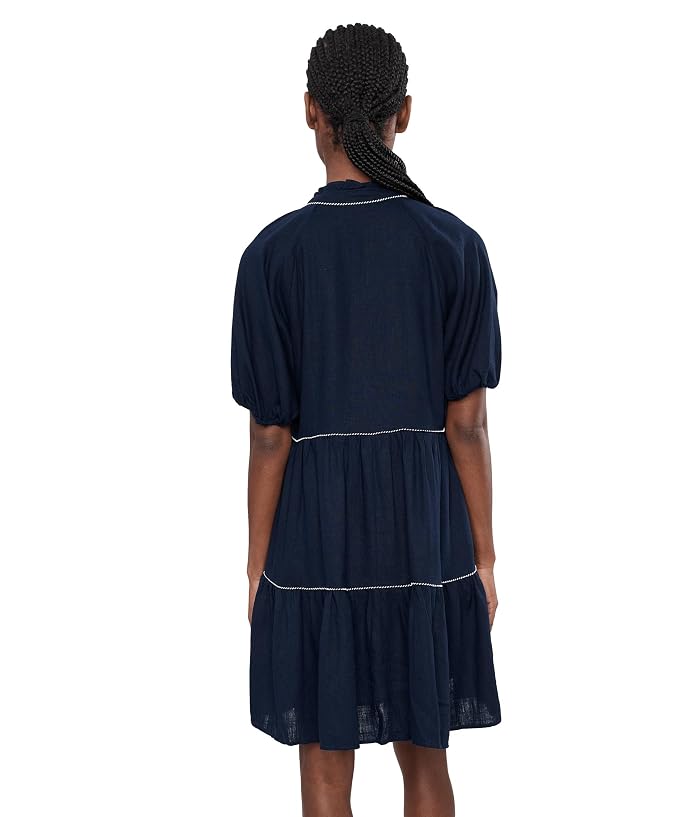 CeCe Contrast Trim Babydoll Dress - Image 4