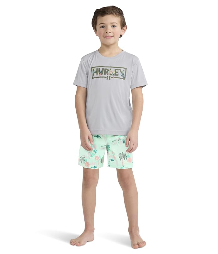 Hurley Kids Parrot-Dise Swim Set (Little Kid)