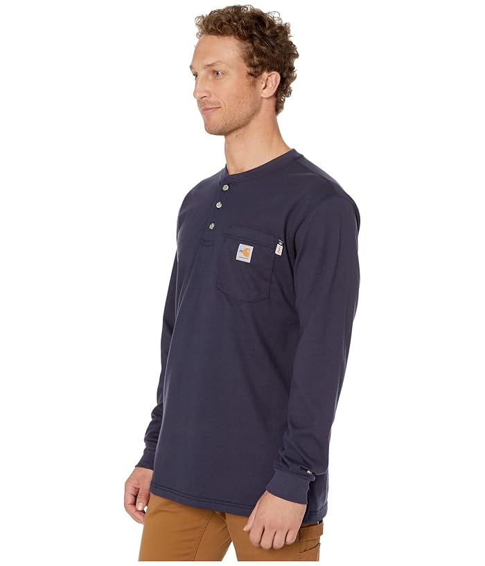 Carhartt Flame-Resistant (FR) Force Cotton Long Sleeve Henley - Image 2