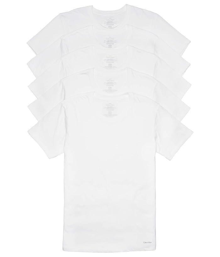 Calvin Klein Underwear Cotton Classics Crew Neck 5-Pack - Image 3