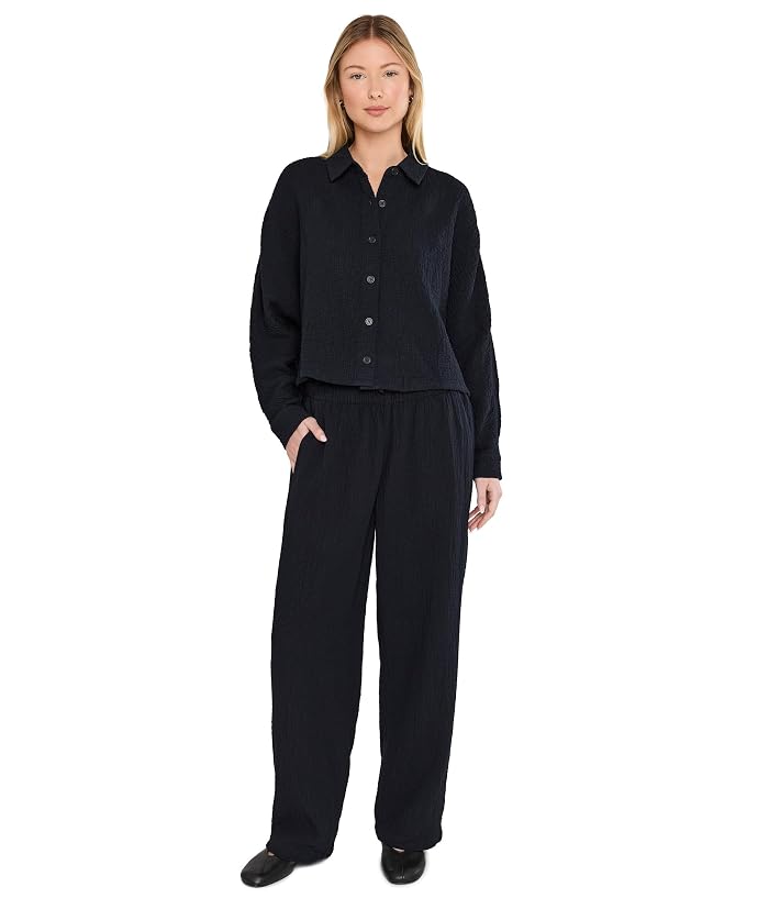 Eileen Fisher Organic Cotton Doubleweave Dolman Sleeve Jacket - Image 2