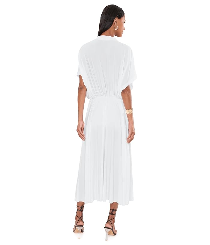 Norma Kamali Super Oversized Sleeveless Boyfriend NK Shirt Flared Dress to MI - Image 4