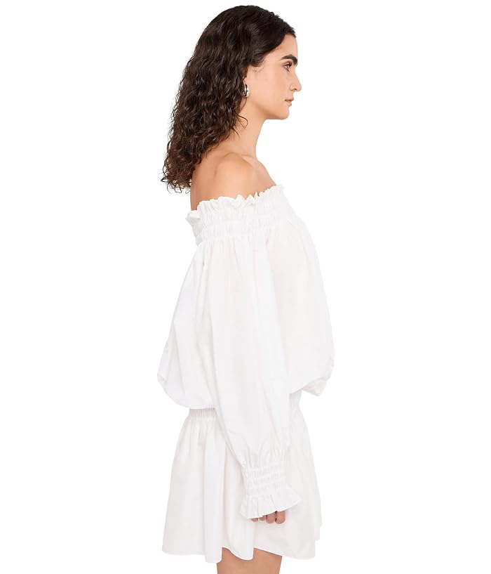 Norma Kamali Long Sleeve Peasant Mini Dress - Image 3