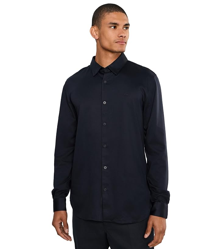 Lacoste Slim Fit Cotton Blend Shirt