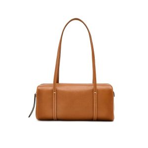 Madewell The Brioche Shoulder Bag in Suede
