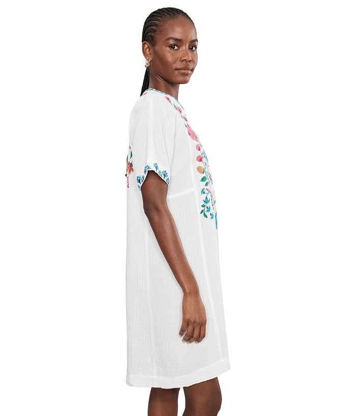 Johnny Was Short Sleeve Easy Seamed Dress - Soline - Image 3