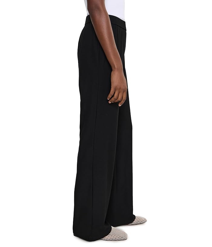 Eileen Fisher Washable Stretch Crepe Full-Length Kick Pants - Image 3