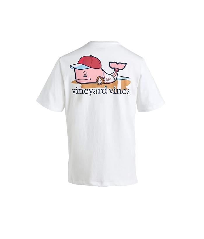 Vineyard Vines Kids First Base Whale Short Sleeve Tee (Toddler/Little Kid/Big Kid) - Image 2
