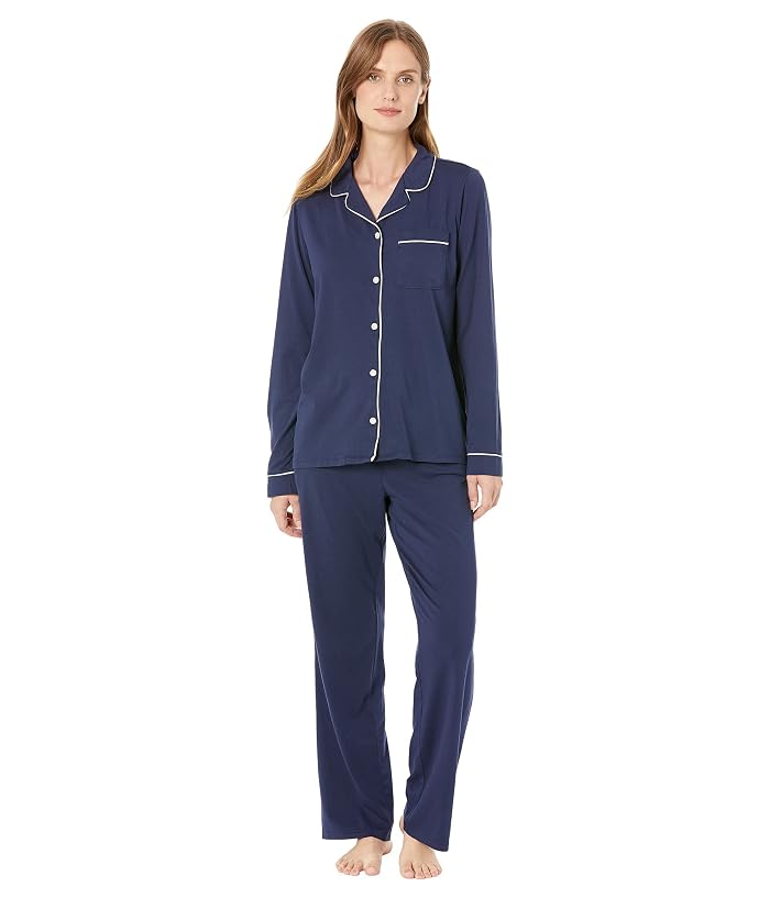 L.L.Bean Super Soft Shrink-Free Button Front Pajama Set