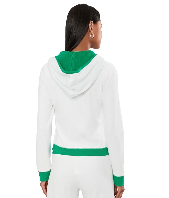 Juicy Couture Melrose Heritage Long Fitted Jacket w/ Graphic - Image 4
