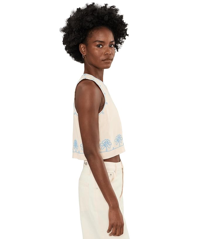 Blank NYC Talk Embroidered Top - Image 3