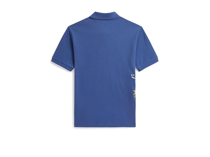 Polo Ralph Lauren Kids Embroidered Cotton Mesh Polo Shirt (Big Kid) - Image 2