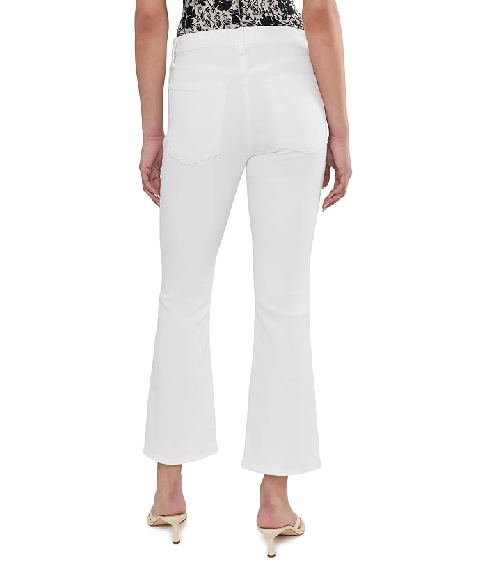 Madewell The Stretch Flare Crop Jean in Tile White - Image 4