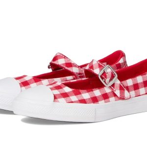 Converse Kids Chuck Taylor All Star Dainty Mary Jane Checkered Easy On (Little Kid)