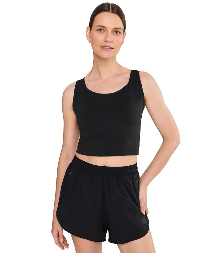adidas All Me Medium-Support Long Line Training Bra Tank Top