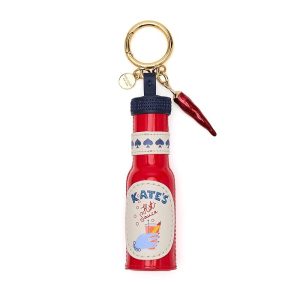 Kate Spade New York Charmed Embellished Pu Hot Sauce Bag Charm