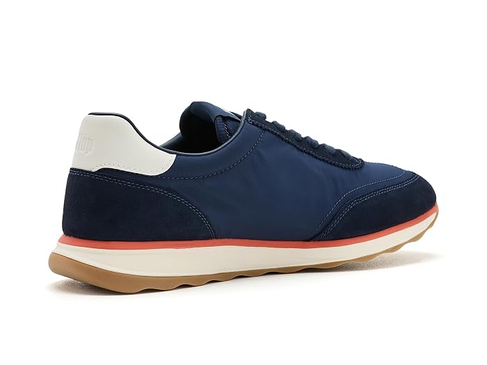 FitFlop Retro-Q FF Leather Nylon Trainers - Image 3