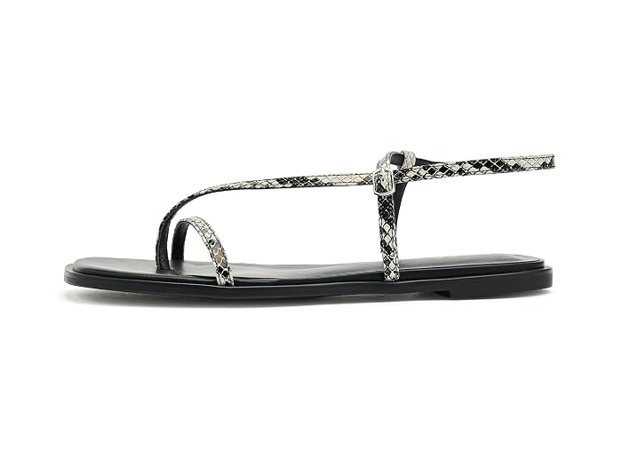 Amie Rafa Maxy Flat Leather Sandals - Image 4