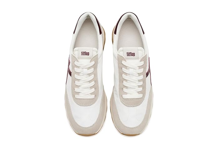 FitFlop Retro-Q FF Fabric/Suede Trainers - Image 2