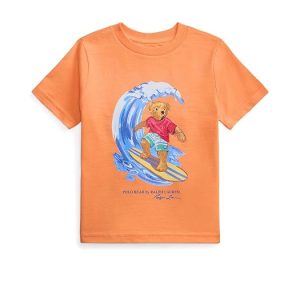 Polo Ralph Lauren Kids Polo Bear Cotton Jersey Tee (Toddler/Little Kid)