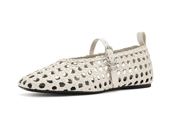 rag & bone Spire Woven Faux Leather Mary Janes