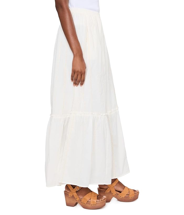 Liverpool Los Angeles Tiered Woven Pull-on Lined Maxi Skirt - Image 3