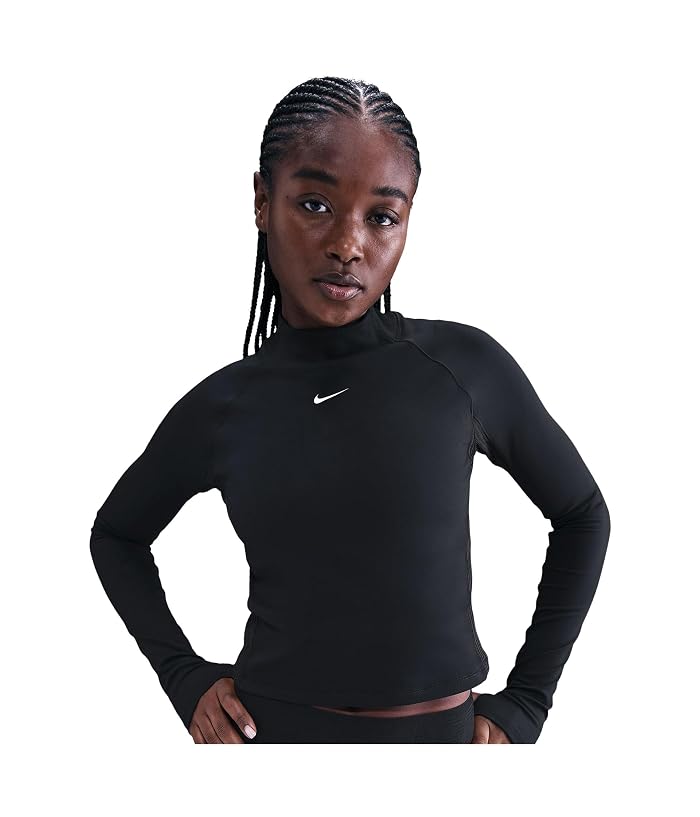 Nike Pro Dri-FIT Warm Long Sleeve Grid Graphic Top - Image 3