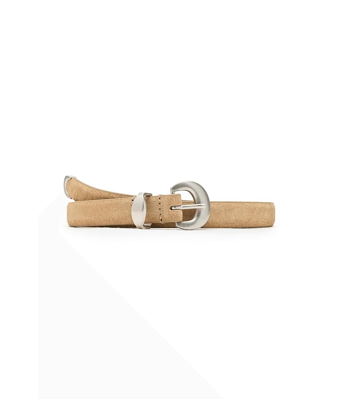 Madewell Domed-Buckle Belt in Suede - Image 4