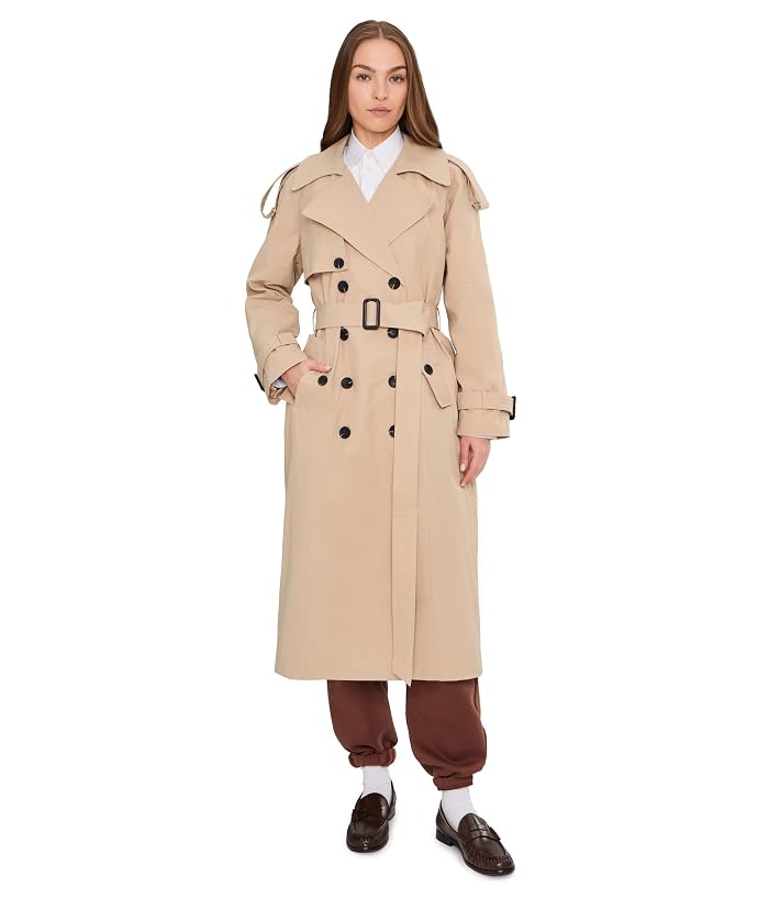 Avec Les Filles Relaxed Db Maxi Trench