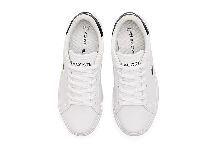 Lacoste Kids Powercourt Sneakers (Little Kid/Big Kid) - Image 2