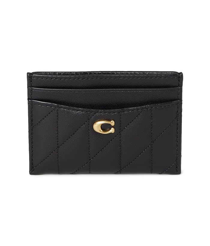 COACH Card Case With Pillow Quilting