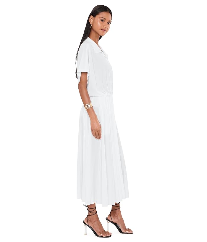 Norma Kamali Super Oversized Sleeveless Boyfriend NK Shirt Flared Dress to MI - Image 3