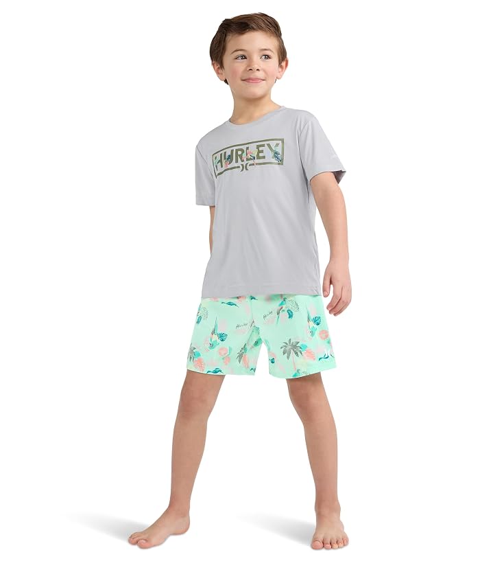Hurley Kids Parrot-Dise Swim Set (Little Kid) - Image 2