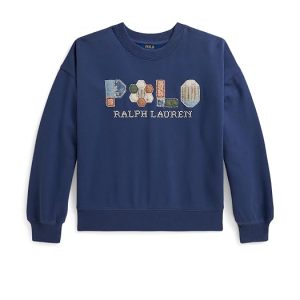 Polo Ralph Lauren Kids Patchwork-logo French Terry Sweatshirt (Big Kid)